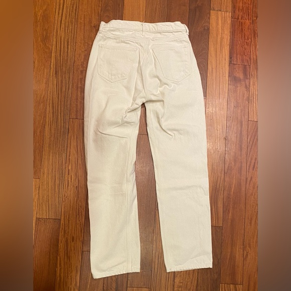 Djerf Avenue Relaxed Cream Jeans - Picture 6 of 6